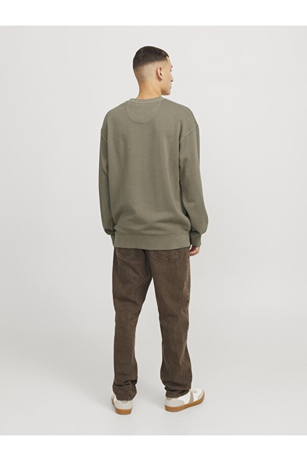 Sweatshirt Einfarbig Sweatshirt - 3