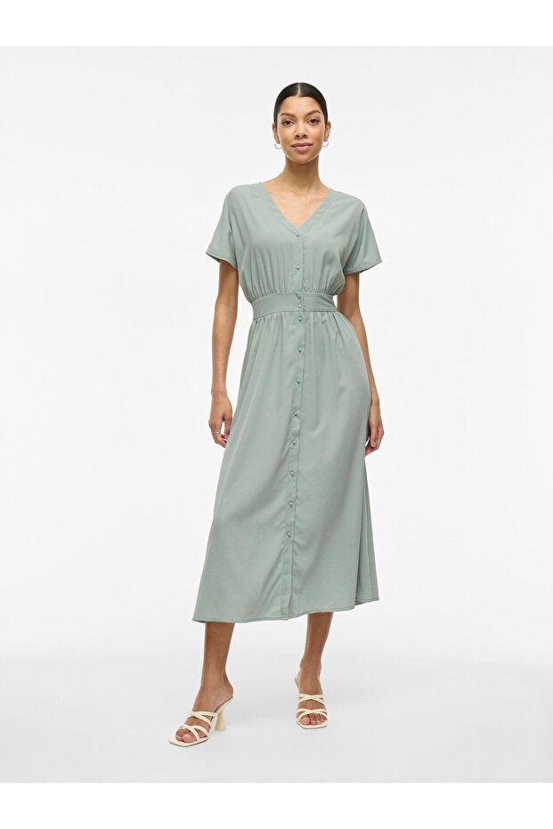 Maxikleid Kurzarm - 1