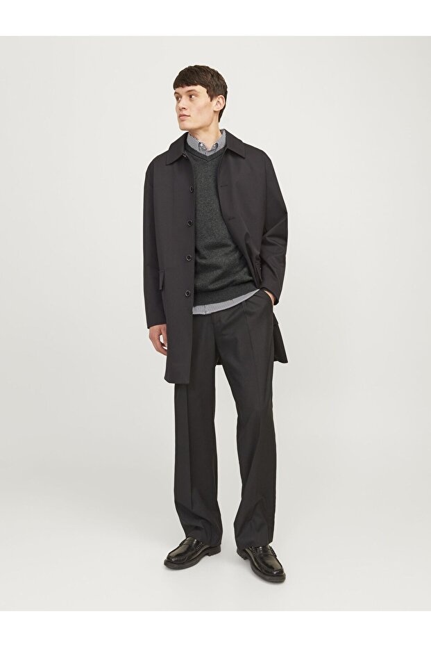 Strickpullover Einfarbig Strickpullover - 5