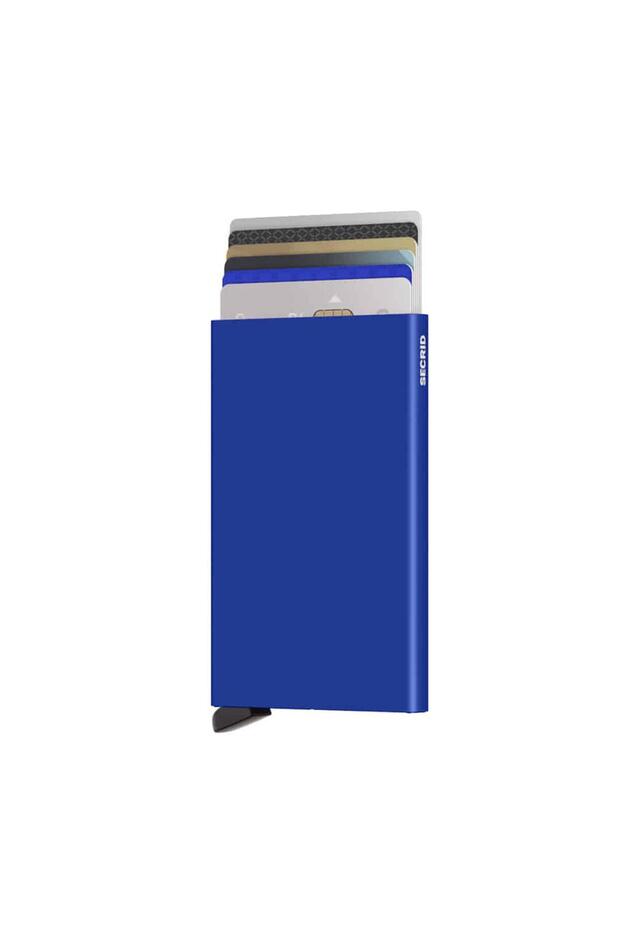 حامل البطاقة الواقي باللون الأزرق - 2