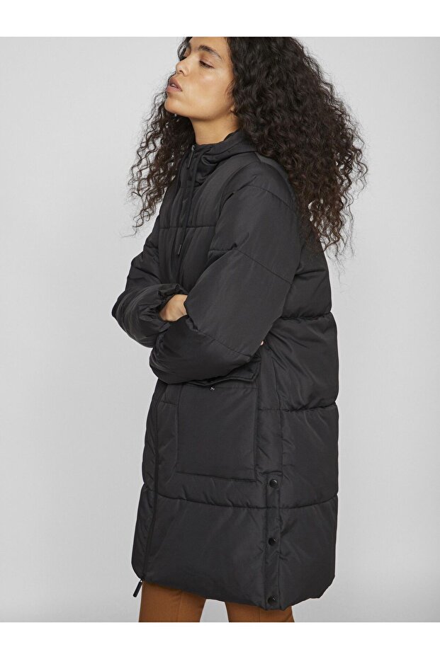 Puffermantel mit Kapuze - 6