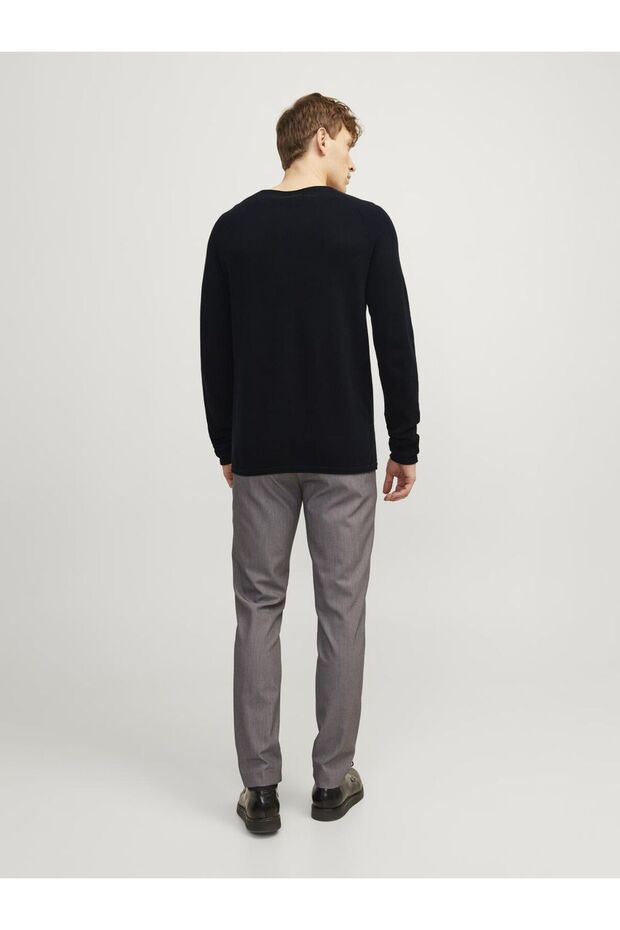 Strickpullover Einfarbig Strickpullover - 4