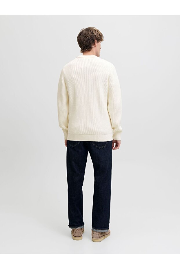 Strickpullover RDD Einfarbig Strickpullover - 3