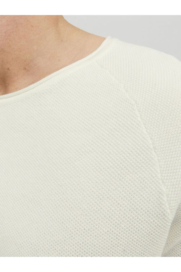 Strickpullover Einfarbig Strickpullover - 5