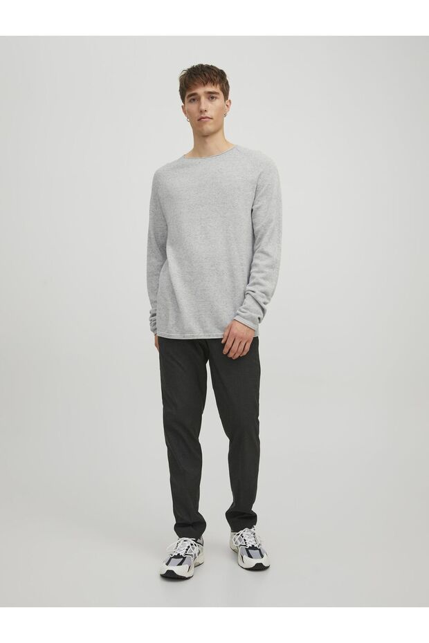 Strickpullover Einfarbig Strickpullover - 5