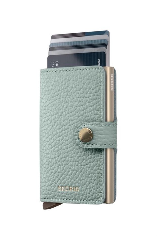 Miniwallet Pebble Butter Card Holder Wallet Sea Green