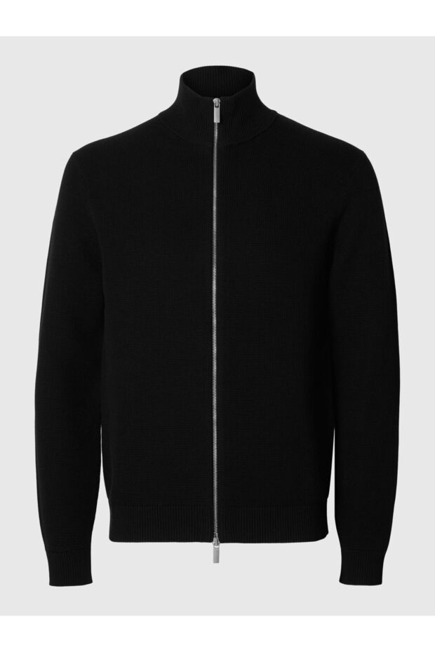 Pullover High Neck Reißverschluss - 2