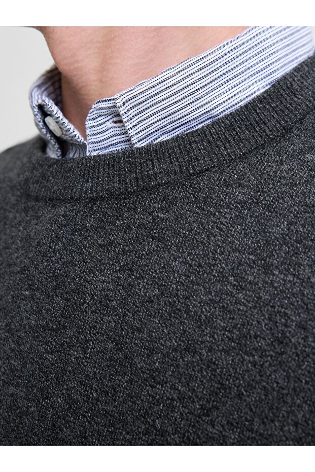 Strickpullover Einfarbig Strickpullover - 5