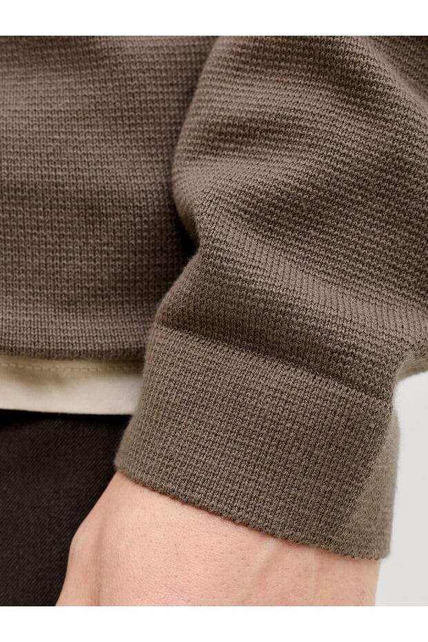 Strickpullover Einfarbig Strickpullover - 7