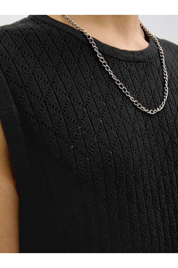 Weste Einfarbig Weste - 5