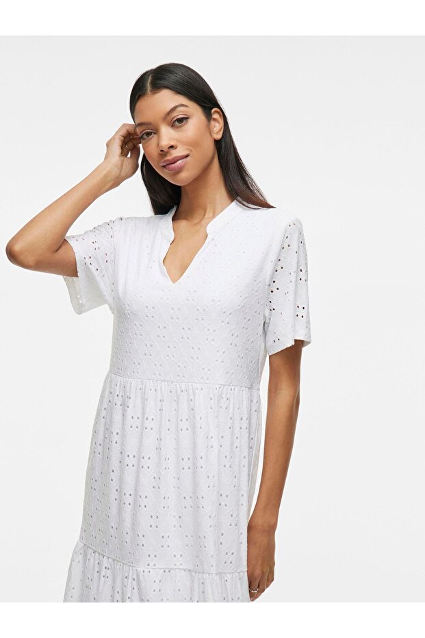 Maxikleid Kurzarm - 7