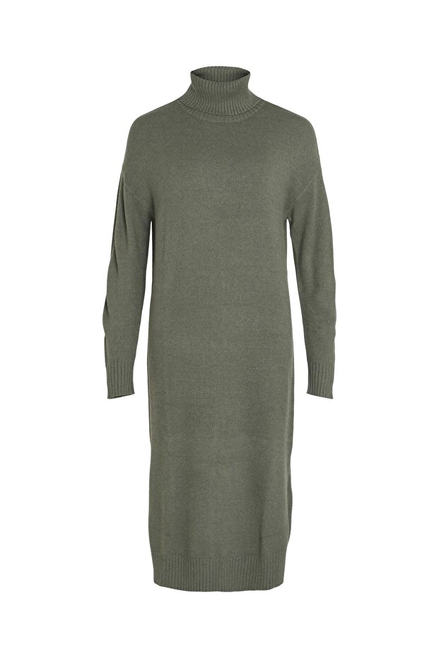 Maxikleid Rollkragen - 2