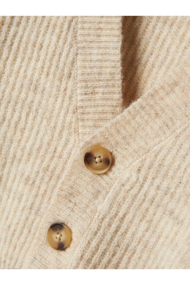 Strickjacke Boxy- - 4