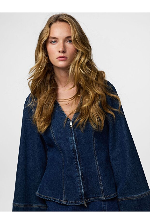 Wickelrock PCFLORA DENIM - 8