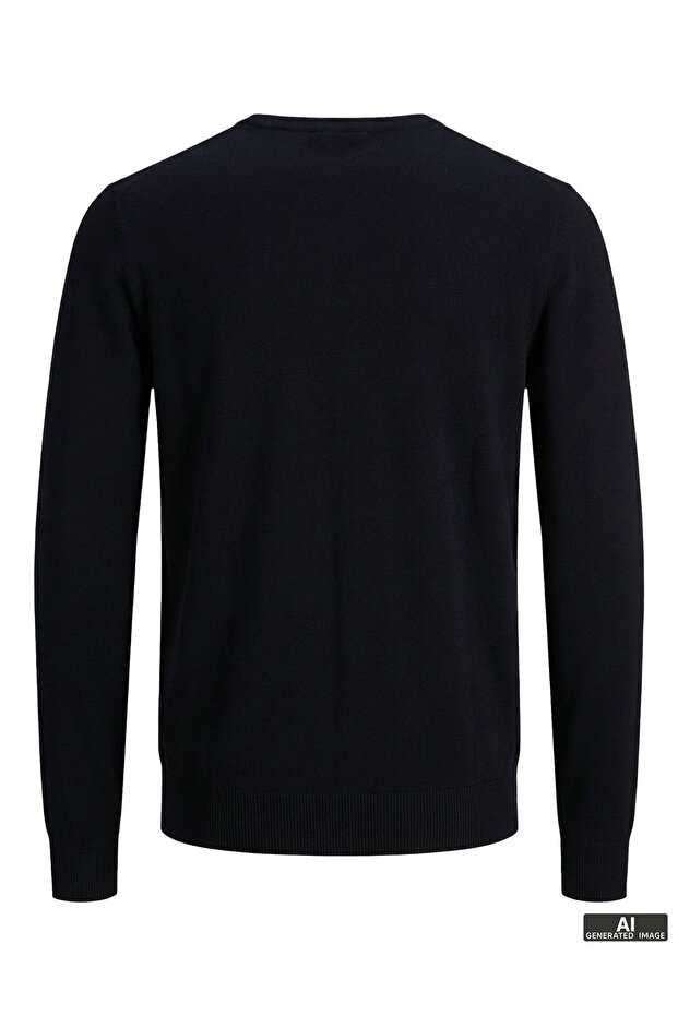 Strickpullover Einfarbig Strickpullover - 3