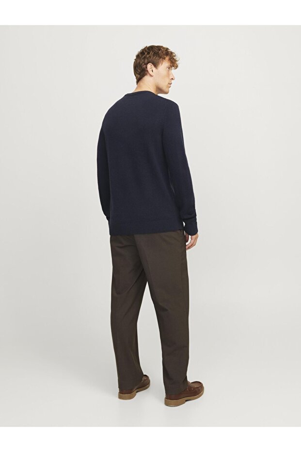 Strickpullover Einfarbig Strickpullover - 3