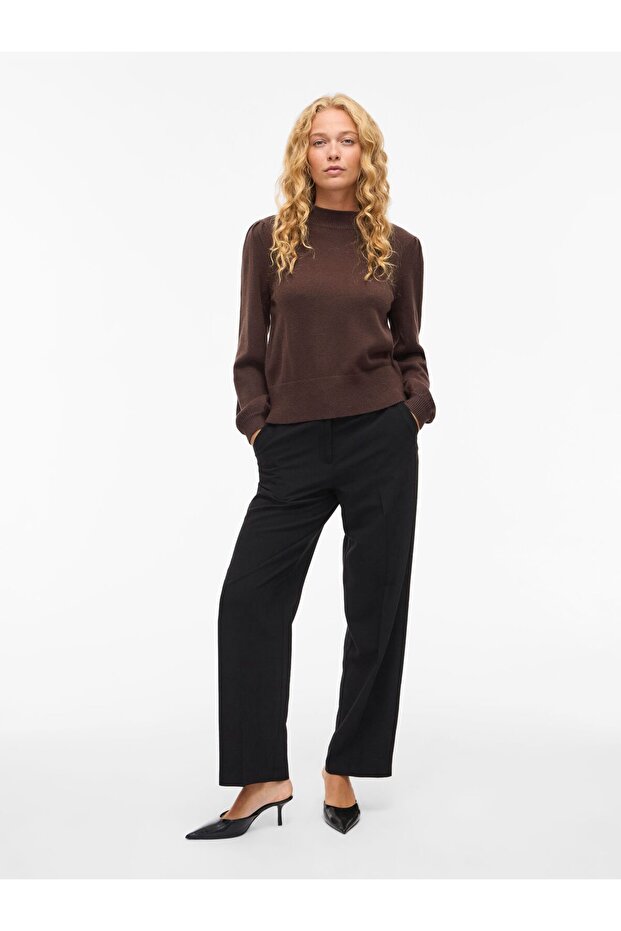 Strickpullover Stehkragen - 5