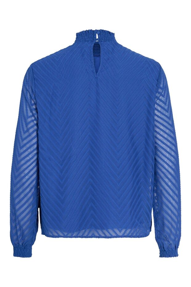 Langarmbluse High Neck - 3