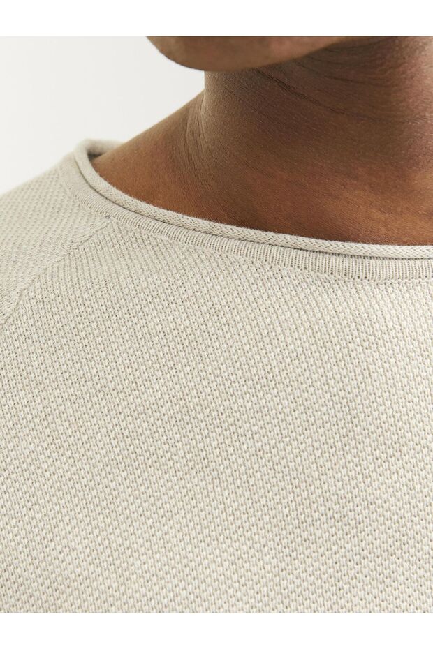 Strickpullover Einfarbig Strickpullover - 7