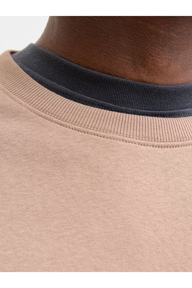 Sweatshirt Einfarbig Sweatshirt - 7