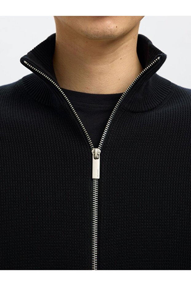 Pullover High Neck Reißverschluss - 5