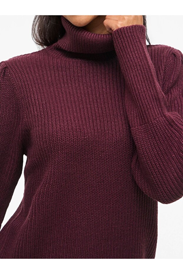 Strickpullover Rollkragen - 6