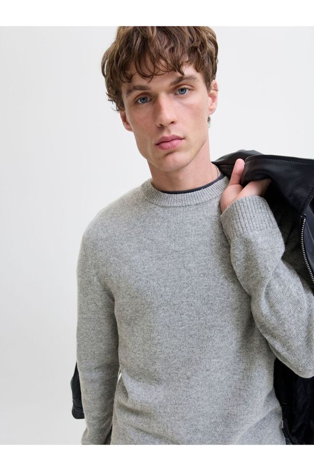 Strickpullover Einfarbig Strickpullover - 7