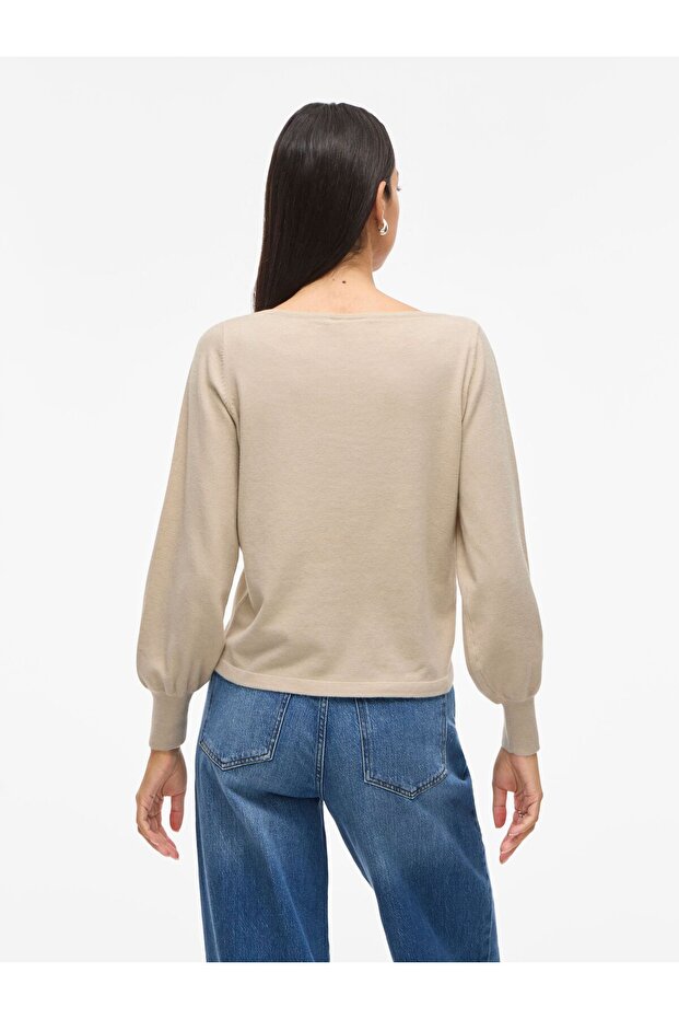 Strickpullover VIKERRY U-Boot-Ausschnitt - 4