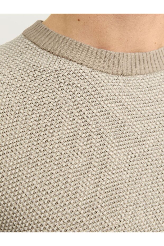 Strickpullover Einfarbig Strickpullover - 6