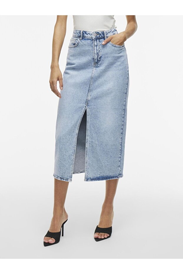 Jeansrock VIJAF Midi - 1
