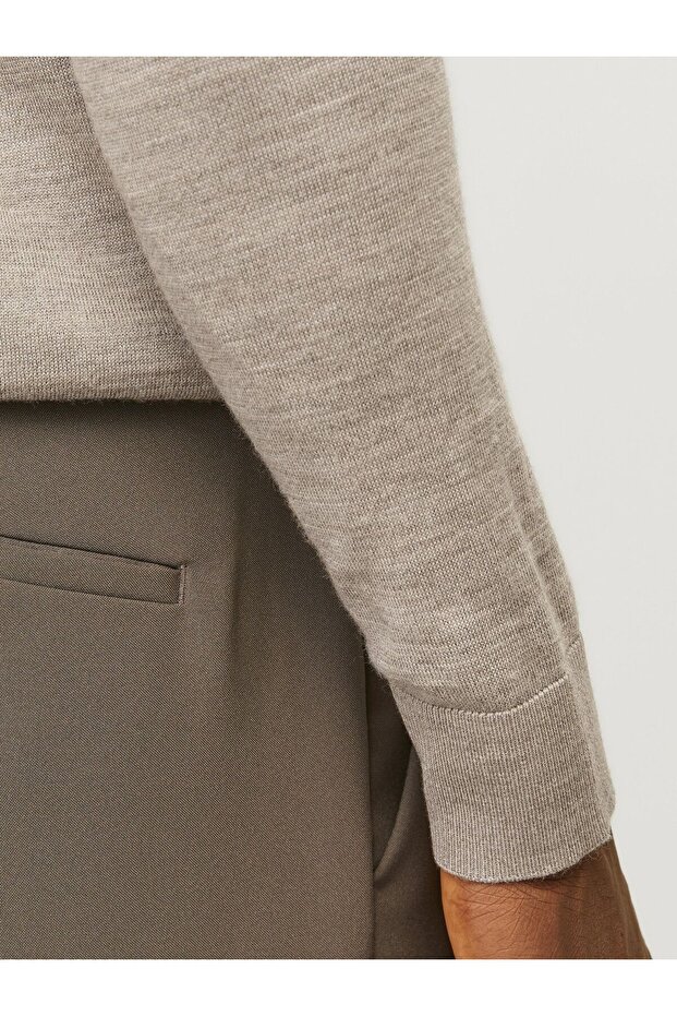 Strickpullover Einfarbig Strickpullover - 6