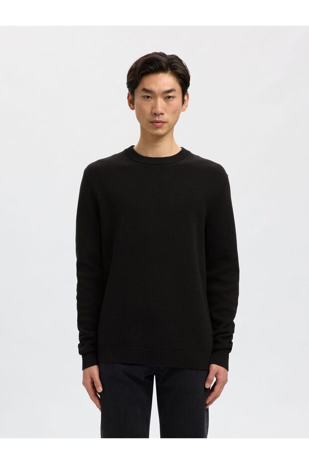 Pullover mit Rundhalsausschnitt - 1