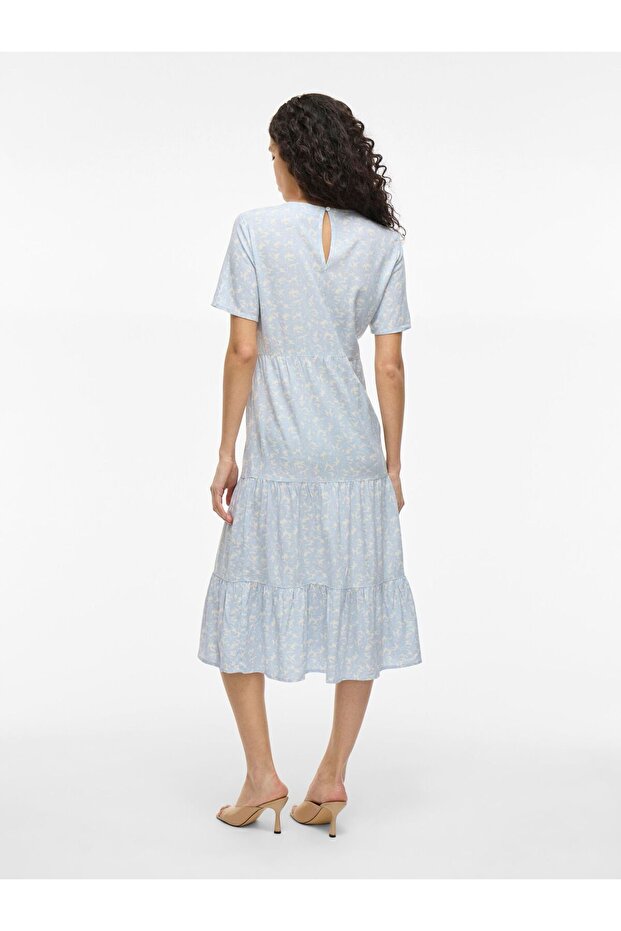 Maxikleid Kurzarm - 4