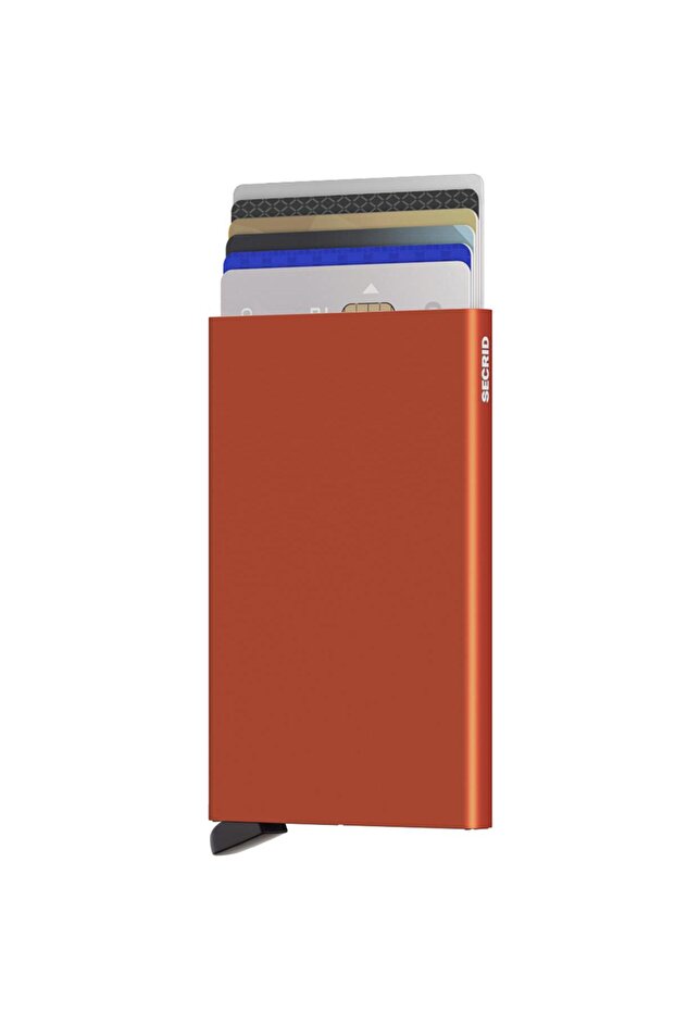 حامل البطاقة البرتقالي - 2