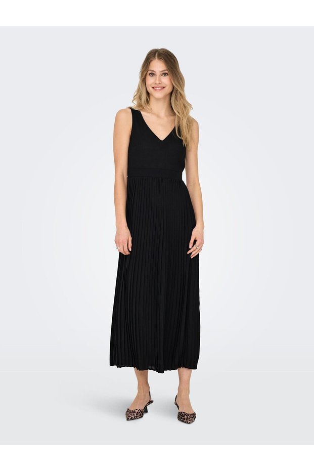 Rochie plisată ONLALMA Rochie lungă