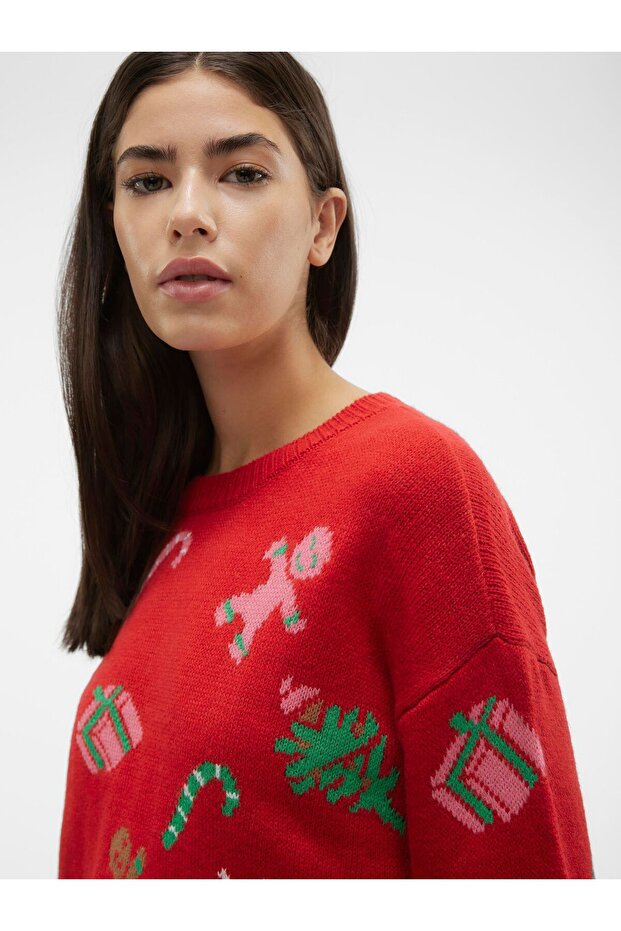 Strickpullover VMXMASPARTY Strickpullover - 6