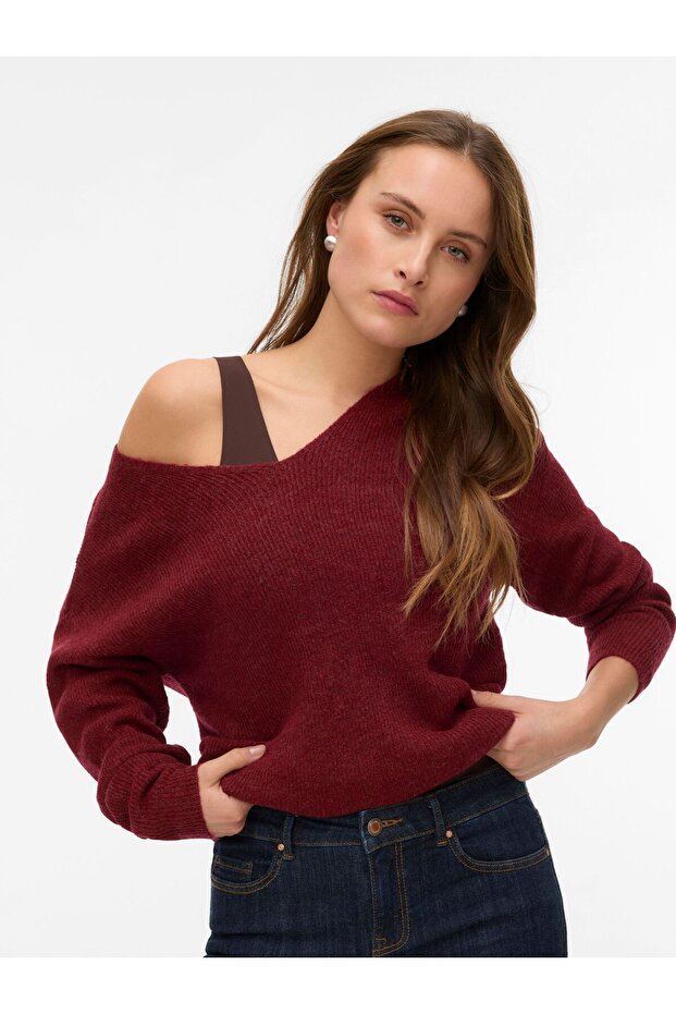 Strickpullover VMCREWLEFILE Strickpullover - 4