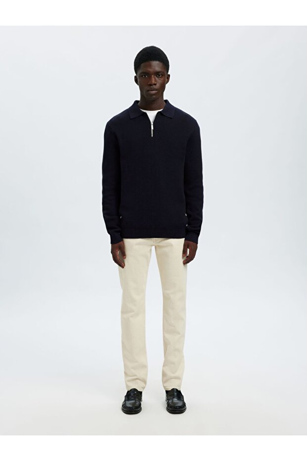 Half-zip Pullover Langarm - 4