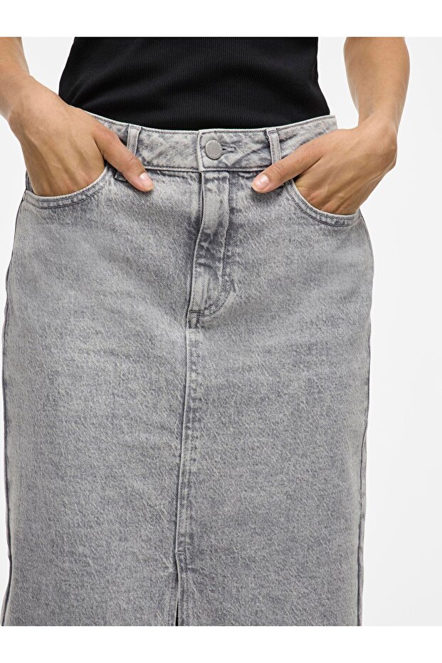Jeansrock VIJAF Midi - 7