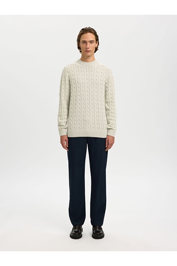 Strickpullover Zopfstrick - 4