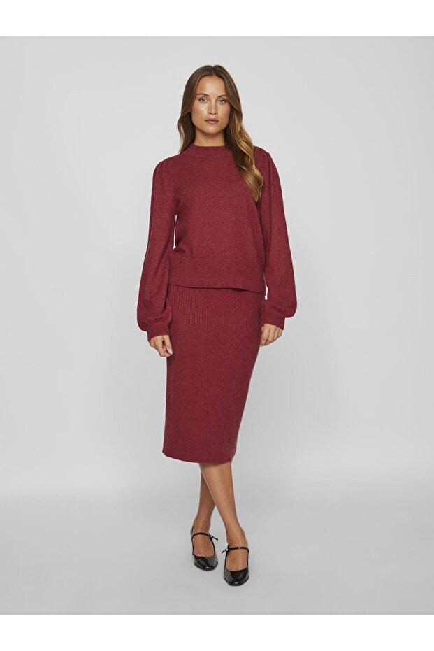 Strickpullover Stehkragen - 5