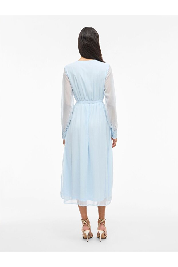 Rochie maxi VIFALIA cu mânecă lungă - 4