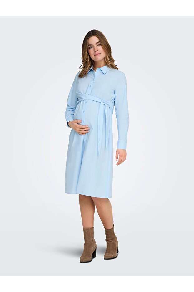 Hemdblusenkleid OLMCASSI Midikleid - 5