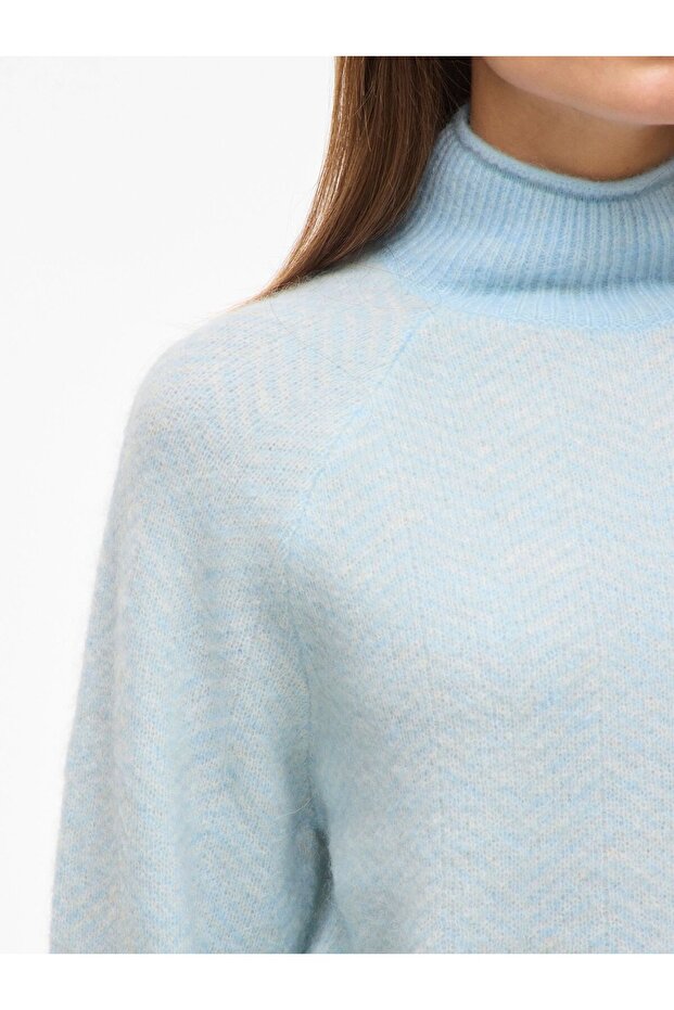 Strickpullover Stehkragen - 6