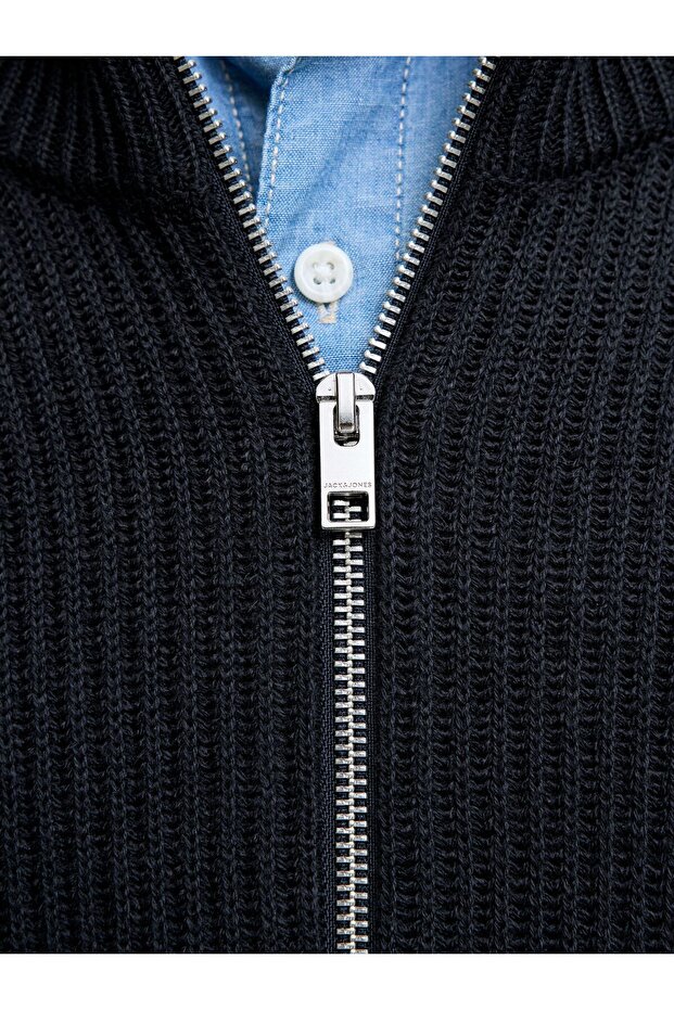 Strickjacke Einfarbig Strickjacke - 5