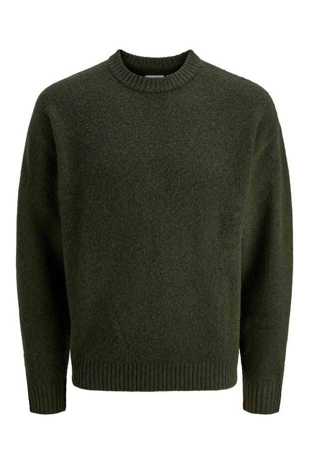 Strickpullover Einfarbig Strickpullover - 2