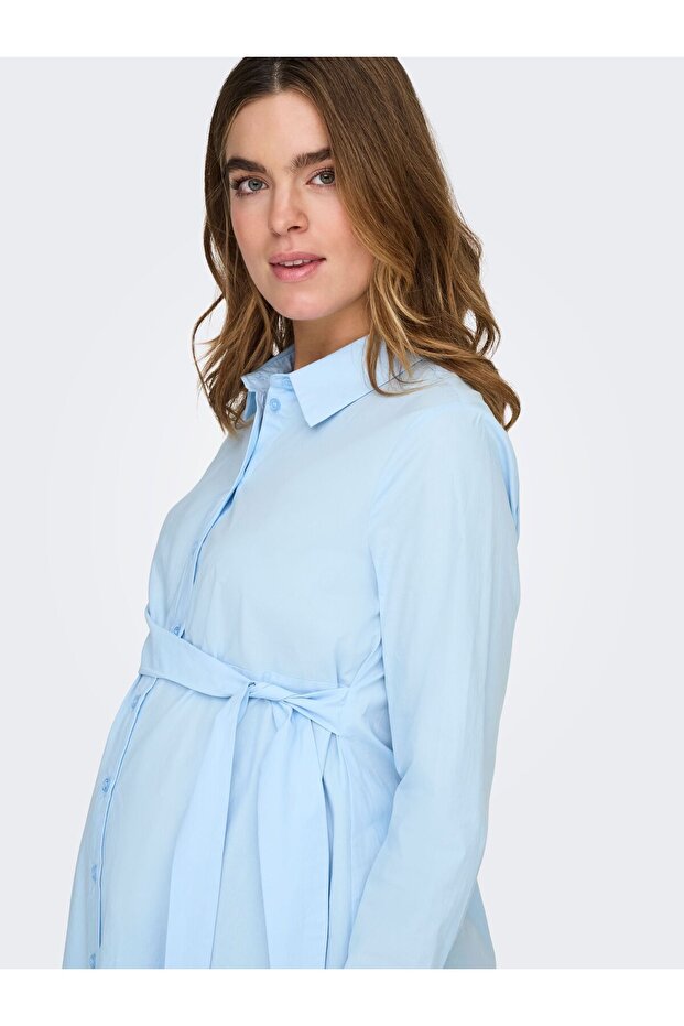 Hemdblusenkleid OLMCASSI Midikleid - 7