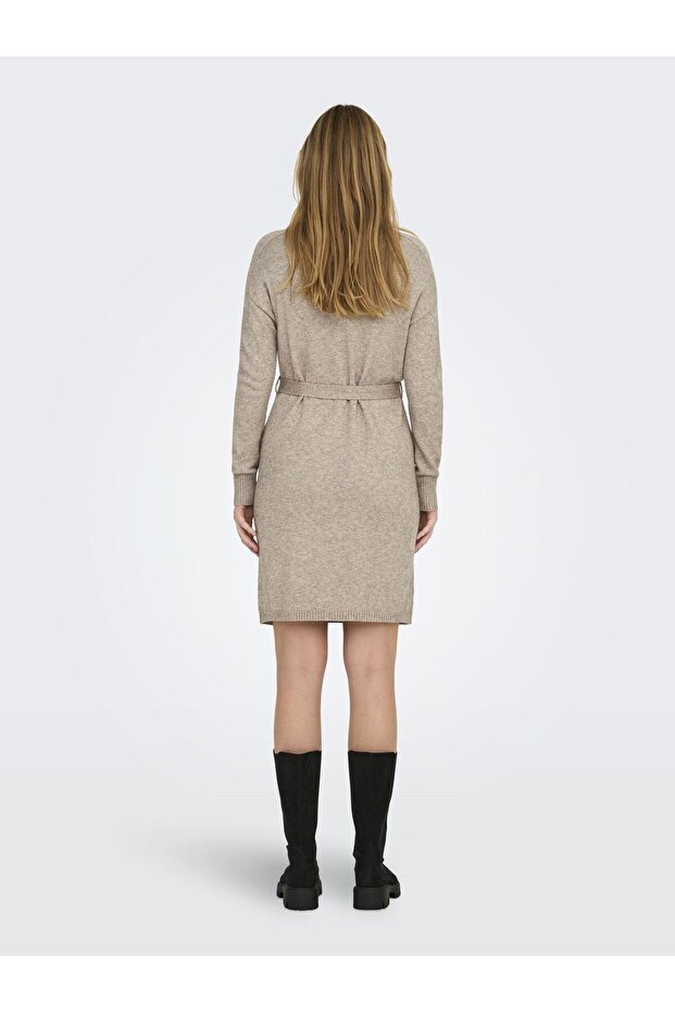 Strickkleid OLMLEVA Langes Kleid - 4