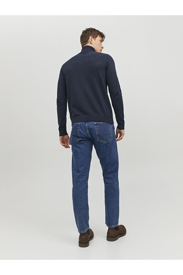 Rollkragenpullover Einfarbig Rollkragenpullover - 4