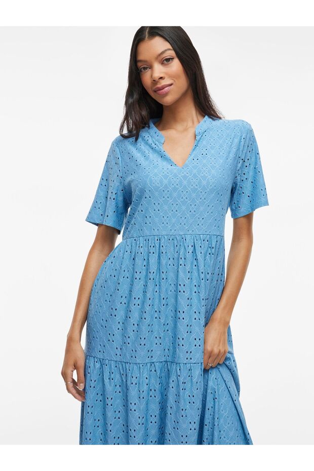 Maxikleid Kurzarm - 6